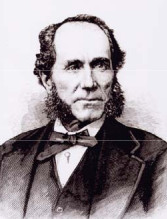 Nineteenth century bearded man in suit