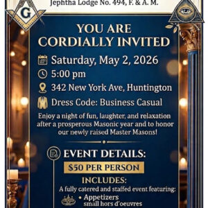 Master Mason Celebration